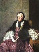 Allan Ramsay Mrs Martin oil painting artist